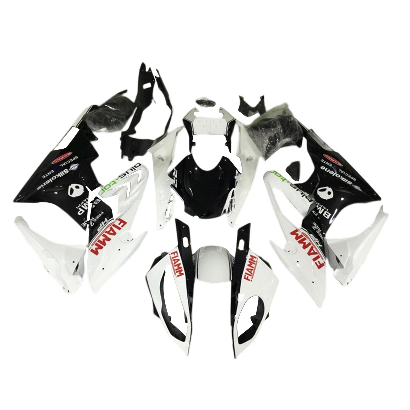 2017-2018 BMW S1000RR Fairing Kit Karosseri Plast ABS