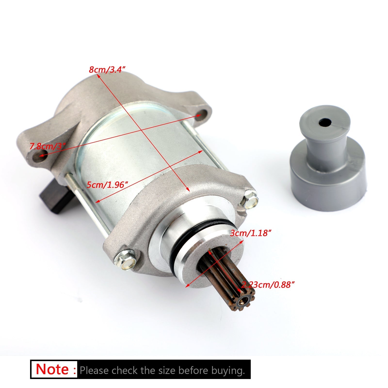 Elektrische startmotor voor Aprilia RXV 450 2006-2015 RXV 550 2006-2013 SXV 450 Generiek