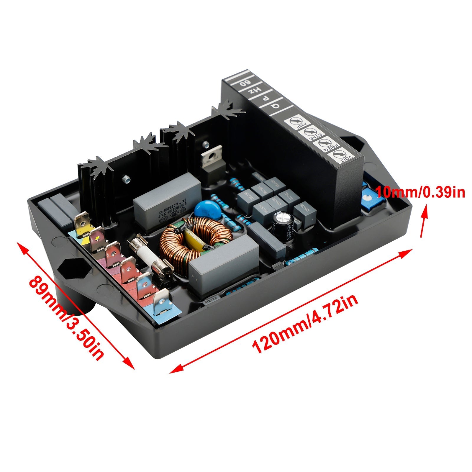 Régulateur de tension automatique M16FA655A, remplacement AVR pour pièces de groupes électrogènes