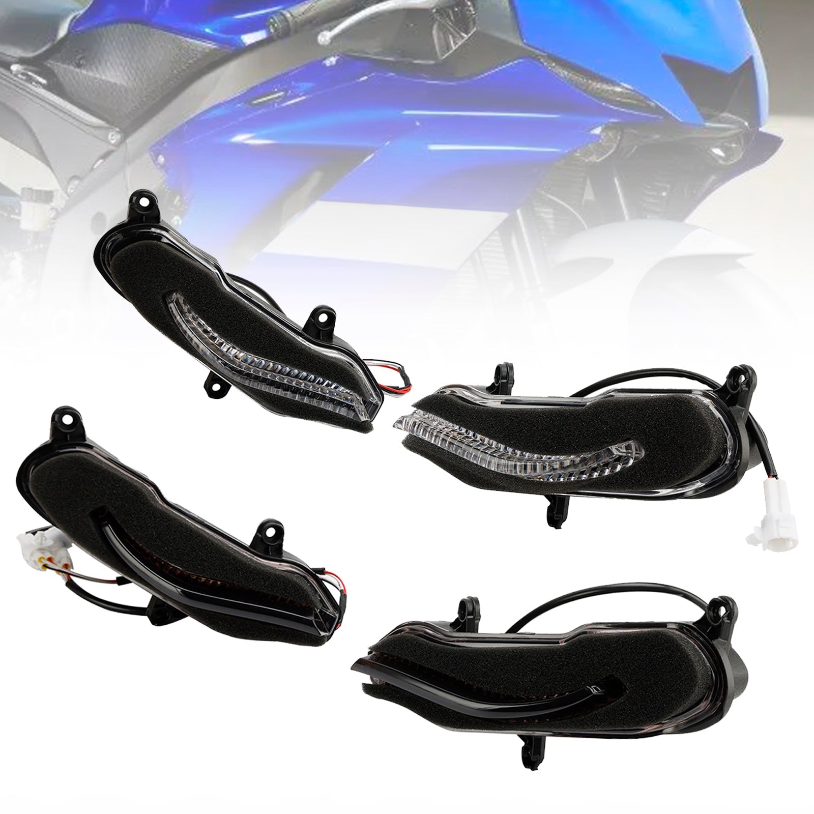 YAMAHA YZF-R6 YZF R6 2017 Calandre de phare avant Protecteur LED