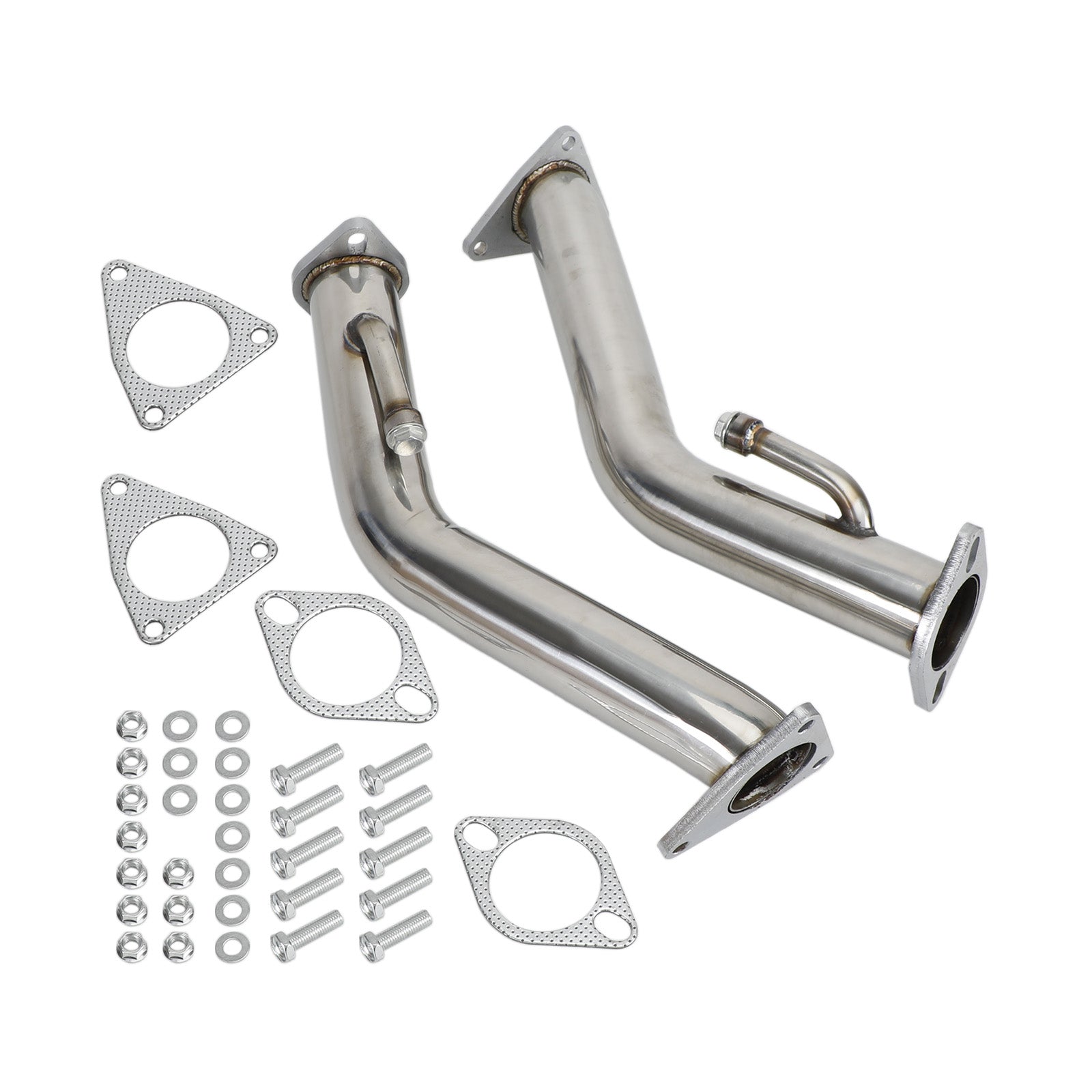 2008-2013 Infiniti G37 3.7L V6 (Coupe and Sedan) 2.5" Test Pipes Exhaust DownPipe Fedex Express