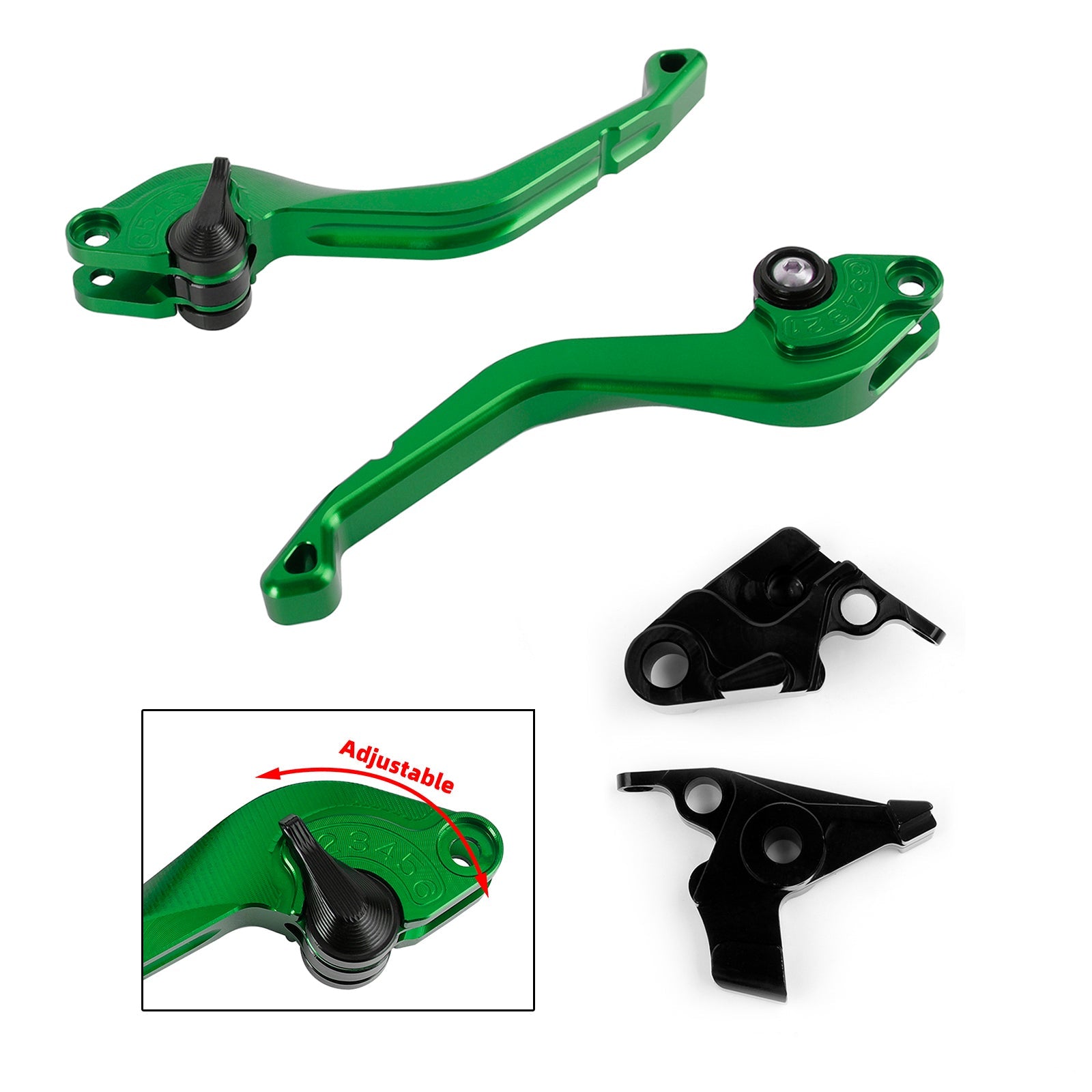 Kawasaki ER-6N NINJA 650R/ER-6F VERSYS CNC Short Clutch Brake Lever