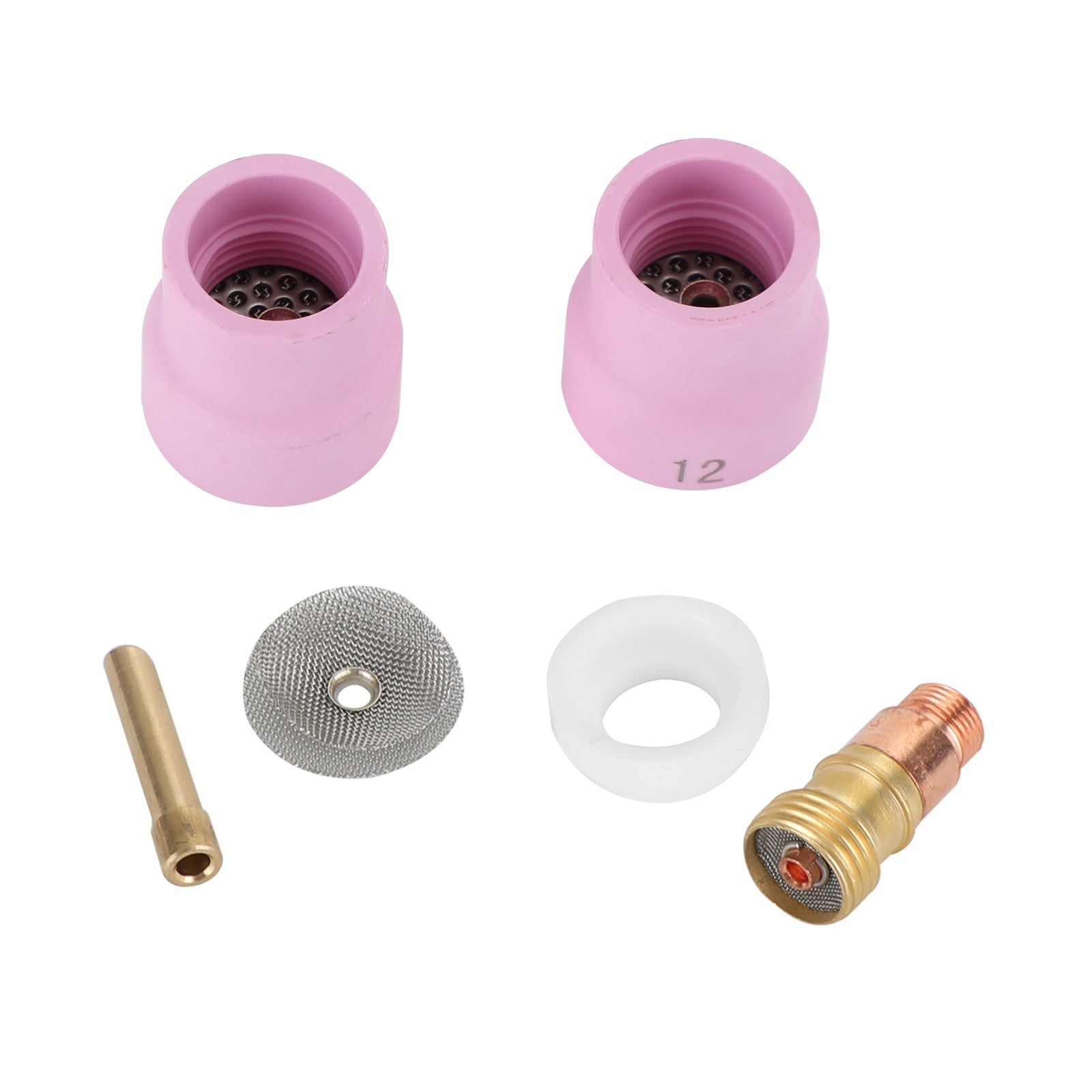 Fupa 12 Ceramic Cup Complete Kit For Wp-17 18 & 26 Series Tig Torches