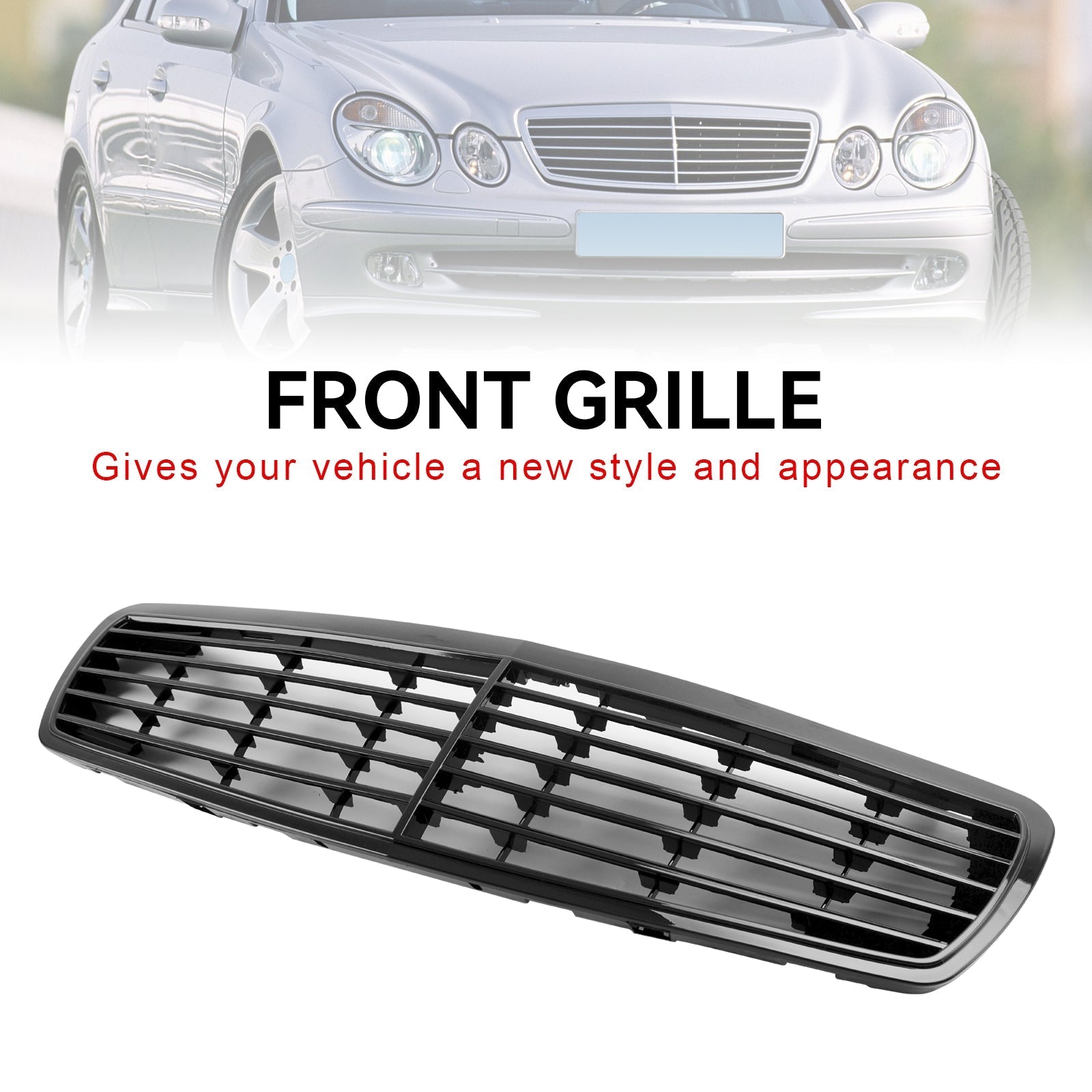 2002-2006 Mercedes-Benz E-Class W211 E320 E350 E55 AMG Front Grill Grille