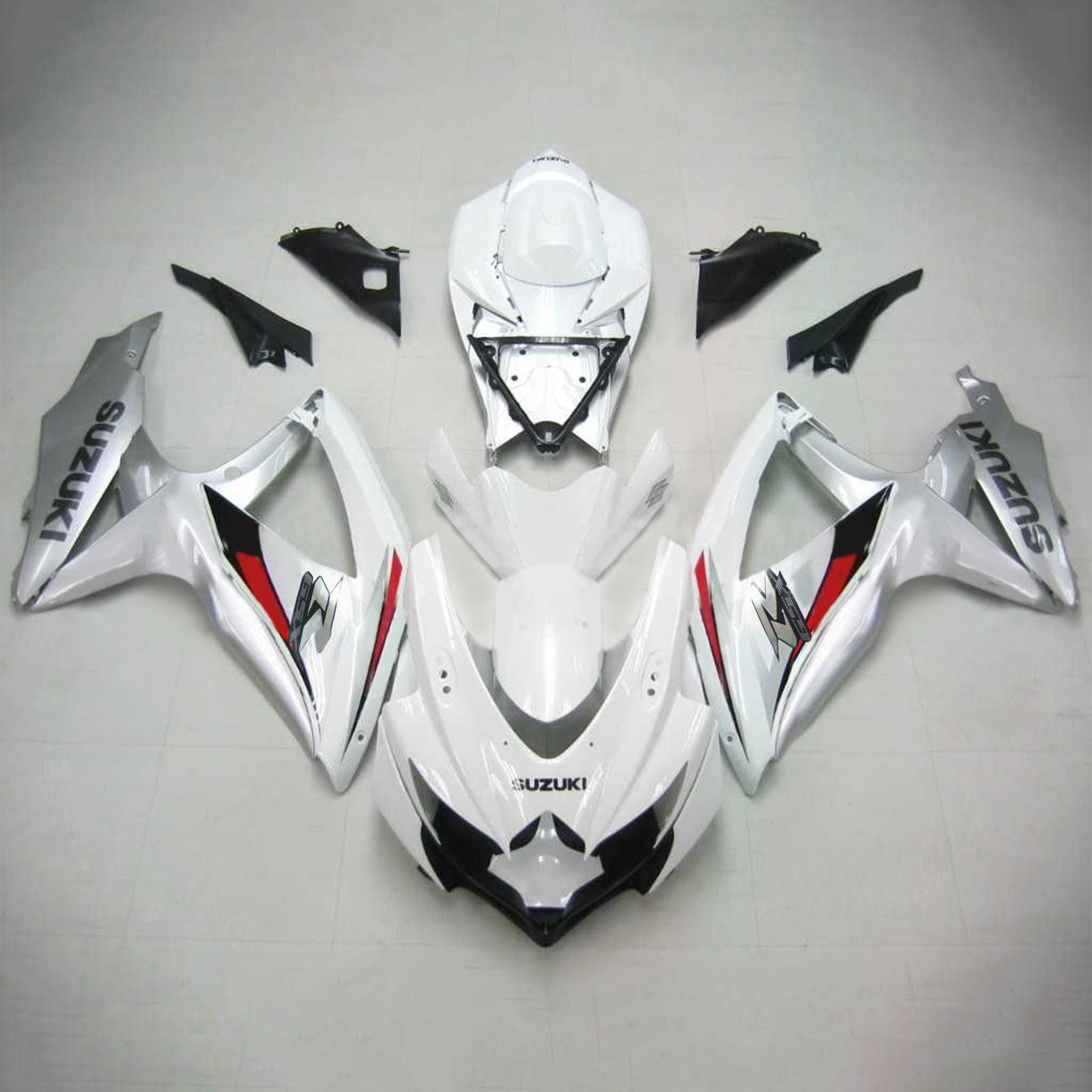 2008-2010 Suzuki GSXR 600/750 K8 Injection Fairing Kit Bodywork Plastic ABS