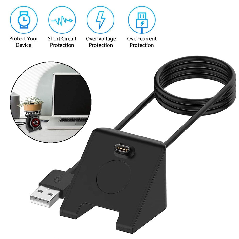 USB-oplaadstation Dock-kabeloplader Geschikt voor Garmin Fenix ​​5 5S 5X Plus horloge