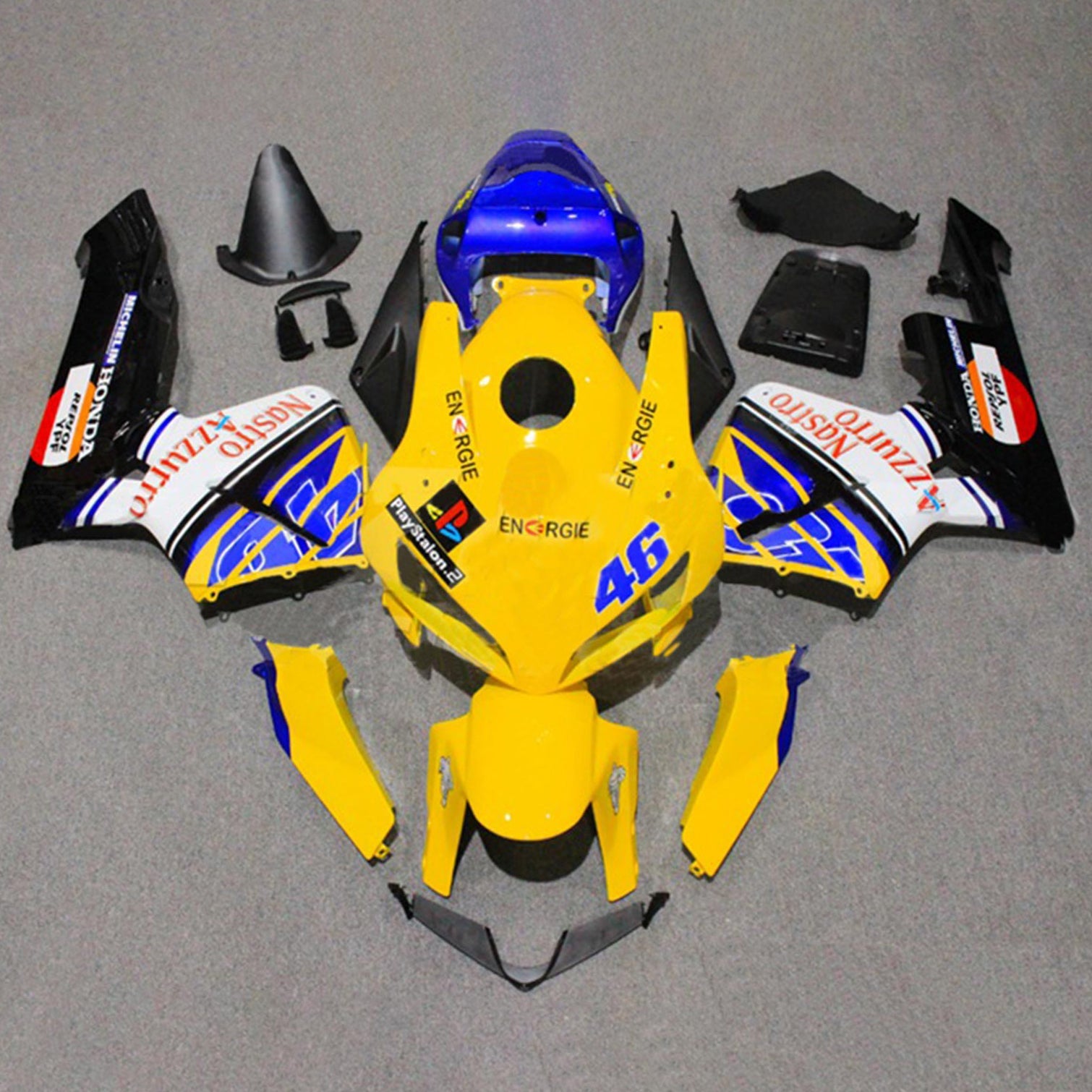 2005-2006 Honda CBR600RR F5 kuipset carrosserie kunststof ABS