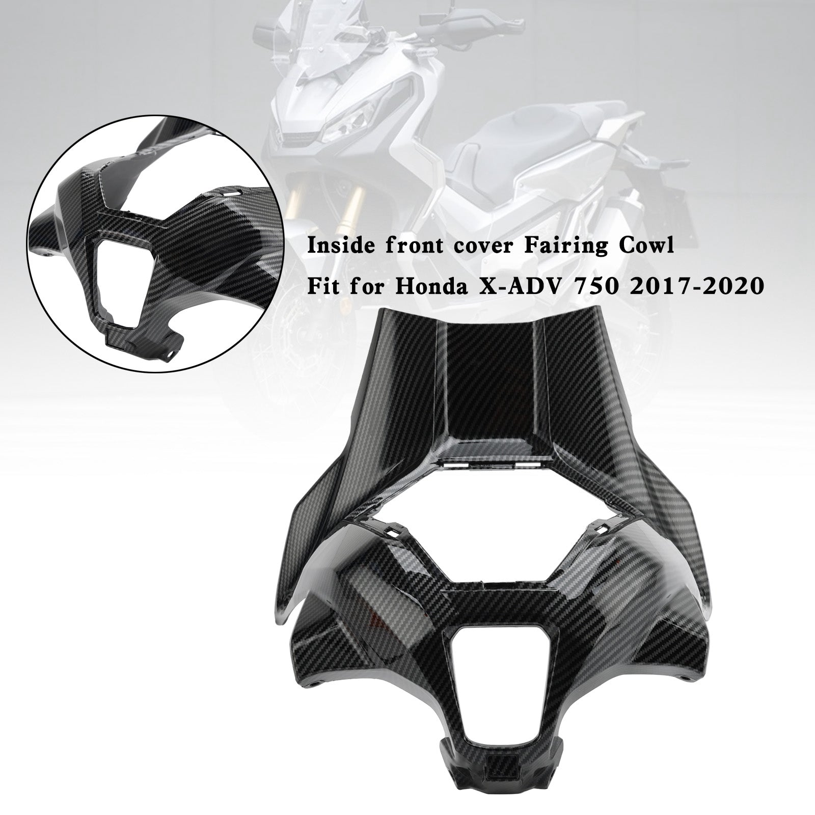 Honda X-ADV 750 XADV 2017-2020 ABS Couvercle intérieur avant Carénage Capot