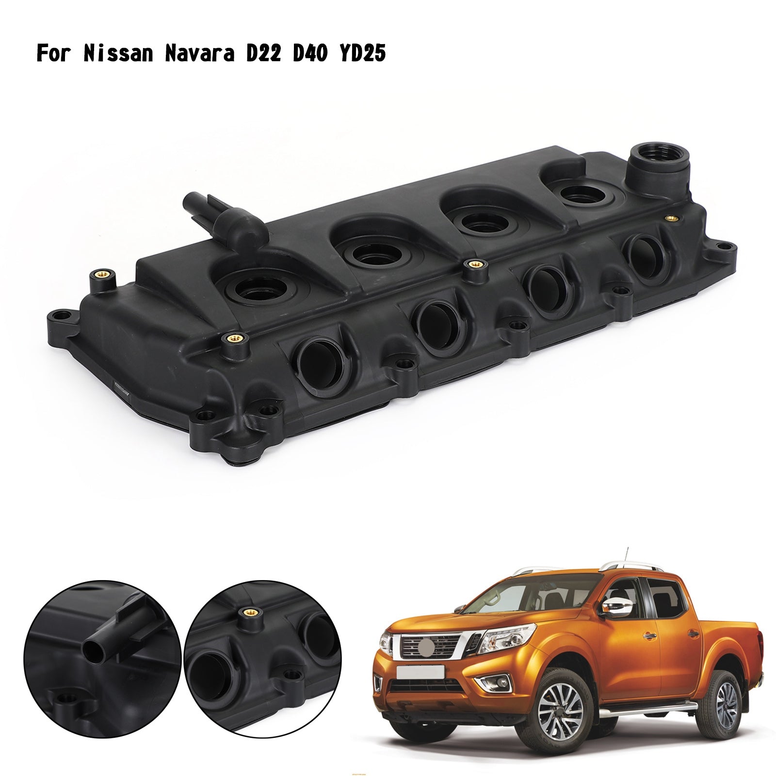 Rocker Valve Cover 13264-VM00A For Nissan Navara D22 D40 YD25 Generic