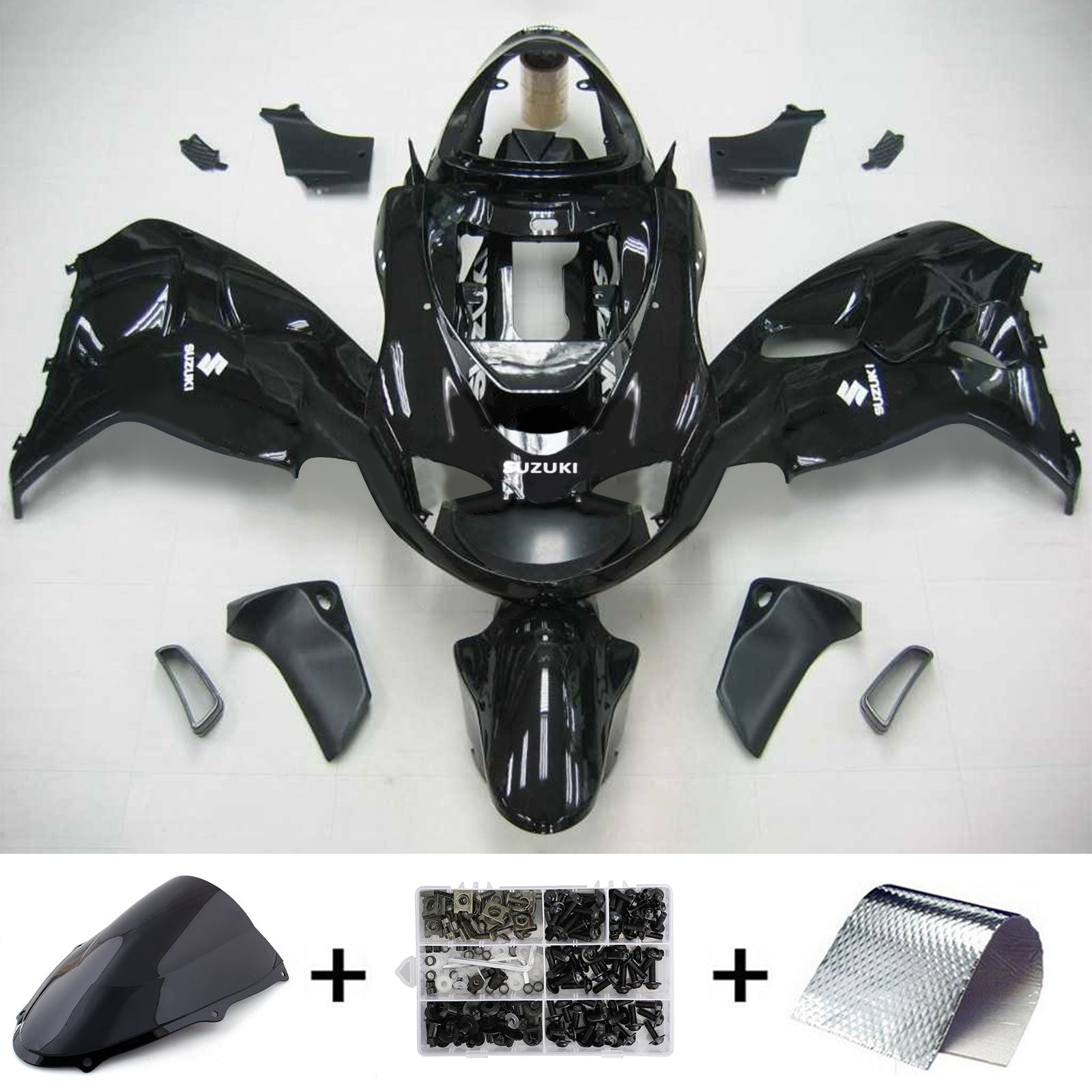 1998-2003 Suzuki TL1000R Amotopart Injection Fairing Kit Bodywork Plastic ABS #101