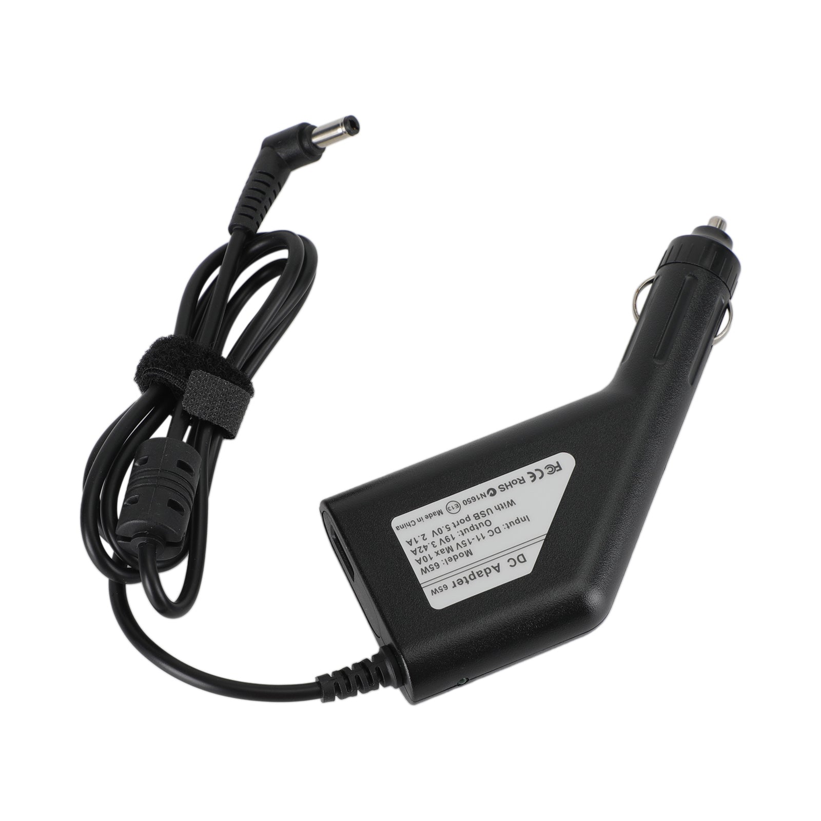 Chargeur de voiture pour ordinateurs portables 19V 3,42 a, adaptateur d'alimentation cc pour Asus Lenovo Acer