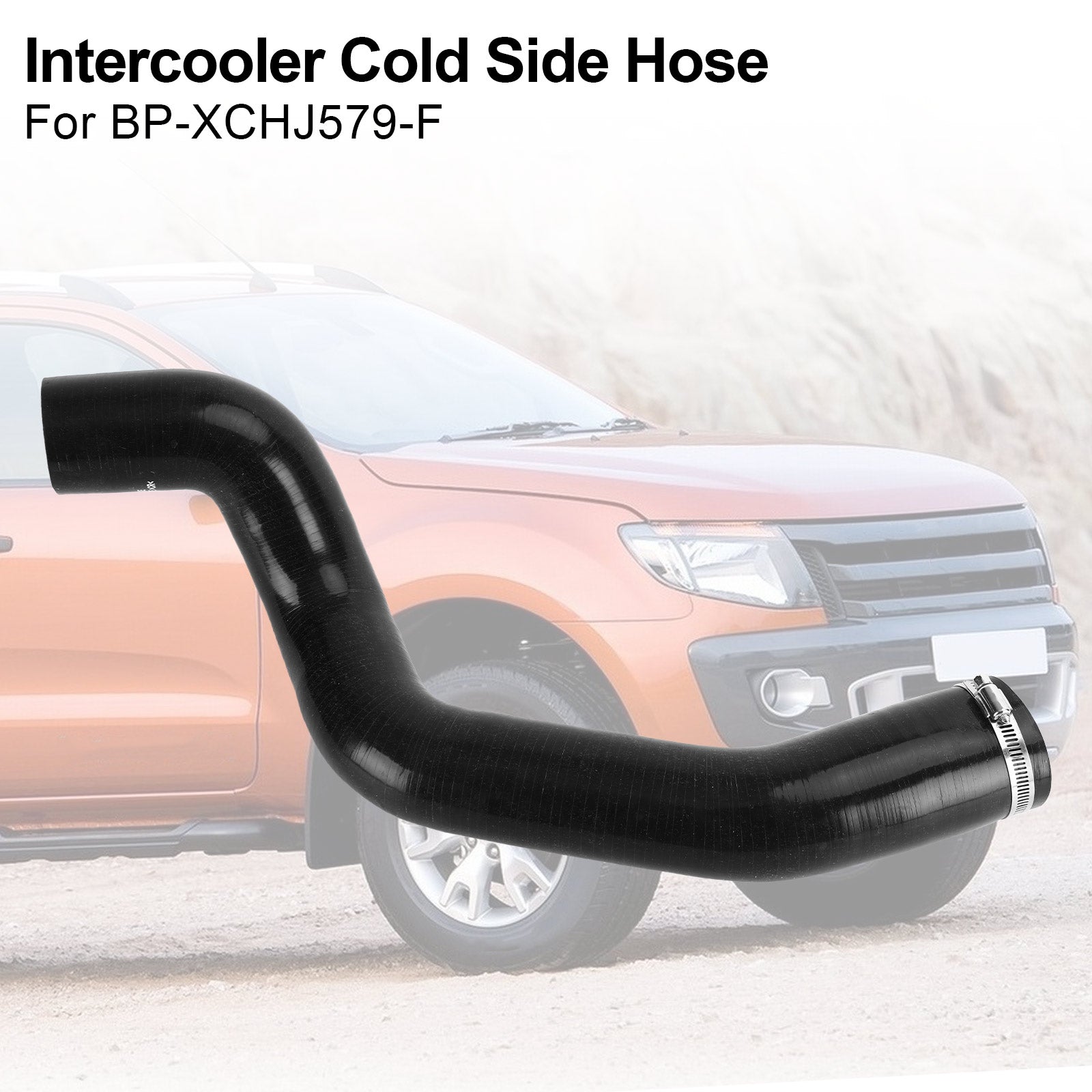 New Intercooler Cold Side Hose For Ford Ranger PX Mazda BT50 3.2L 2012+ Black