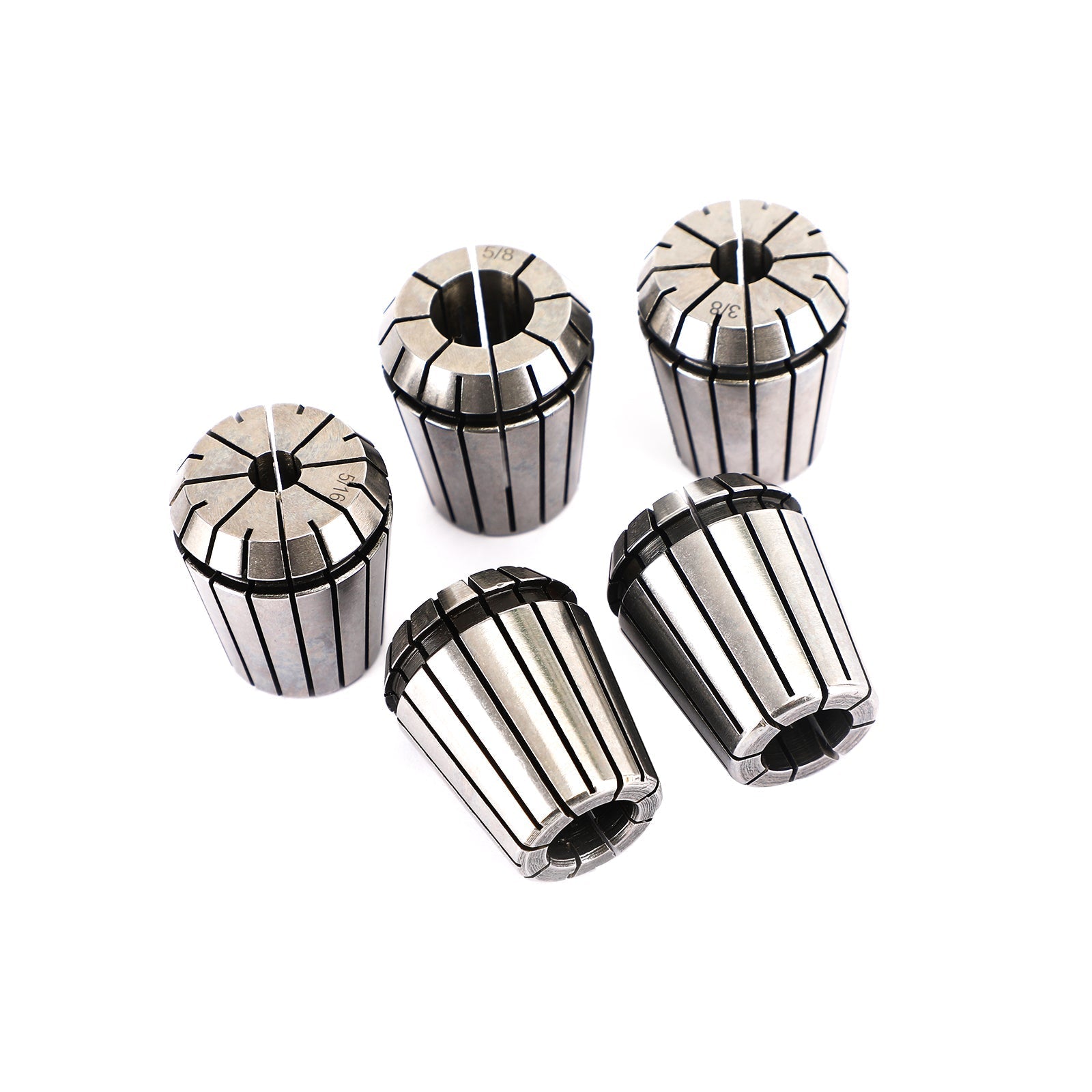 8Pcs ER32 Spring Collet Set For CNC Milling Lathe Tool Engraving Machine Steel