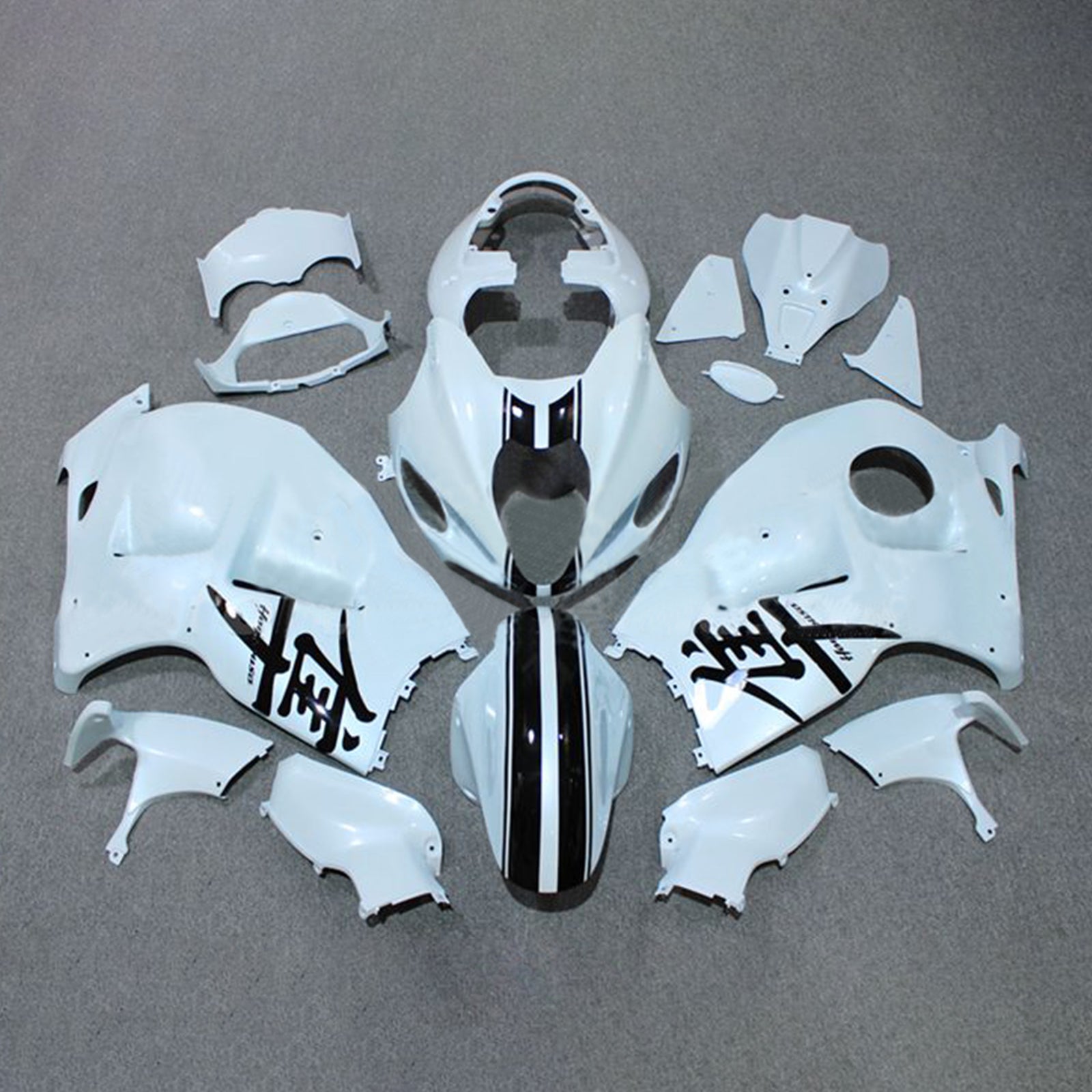 1999-2007 Suzuki Hayabusa GSX1300R Kit de carénage d'injection carrosserie plastique ABS # 132