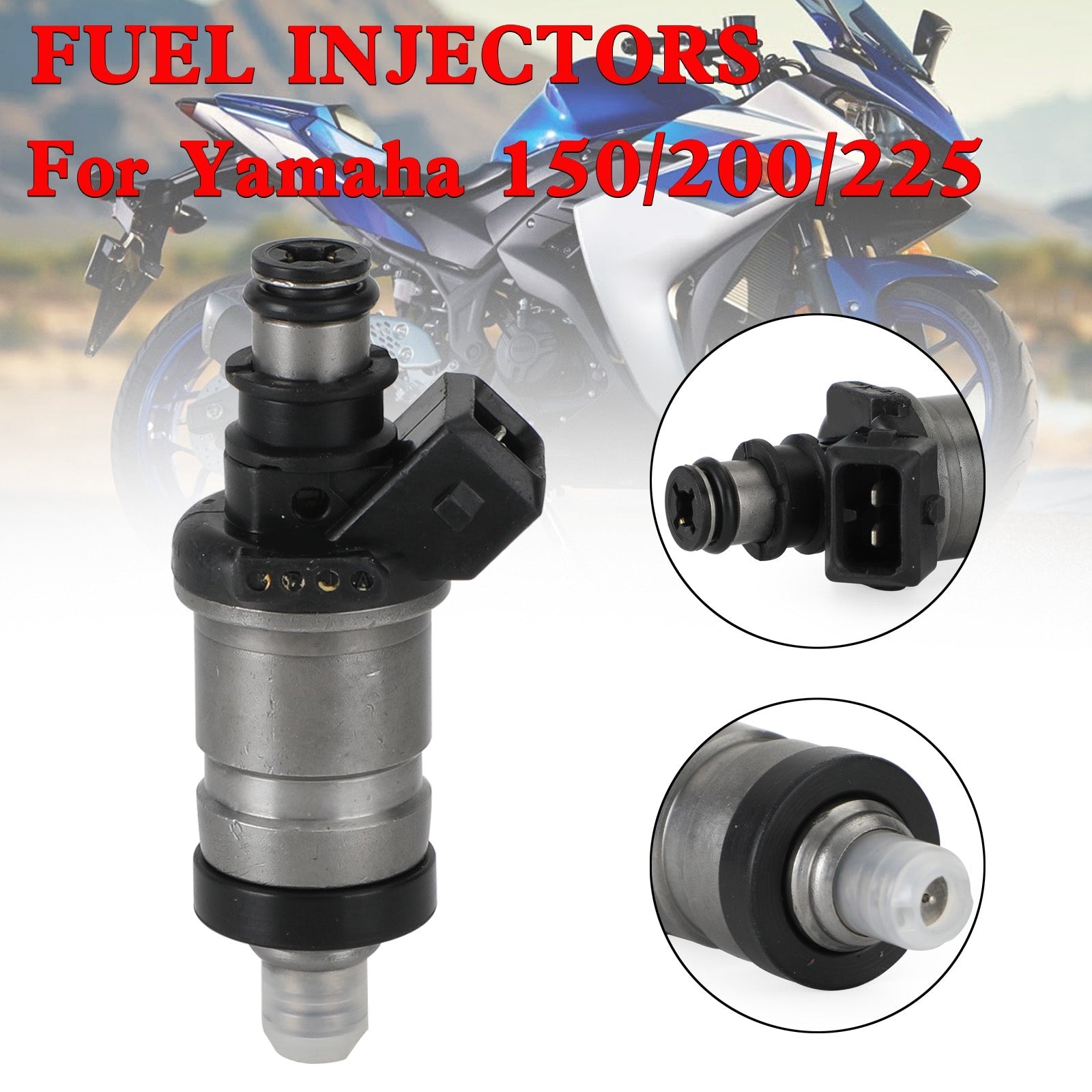 Injecteur de carburant 2 temps Yamaha 150/200/225 HP 65L-13761-00-00