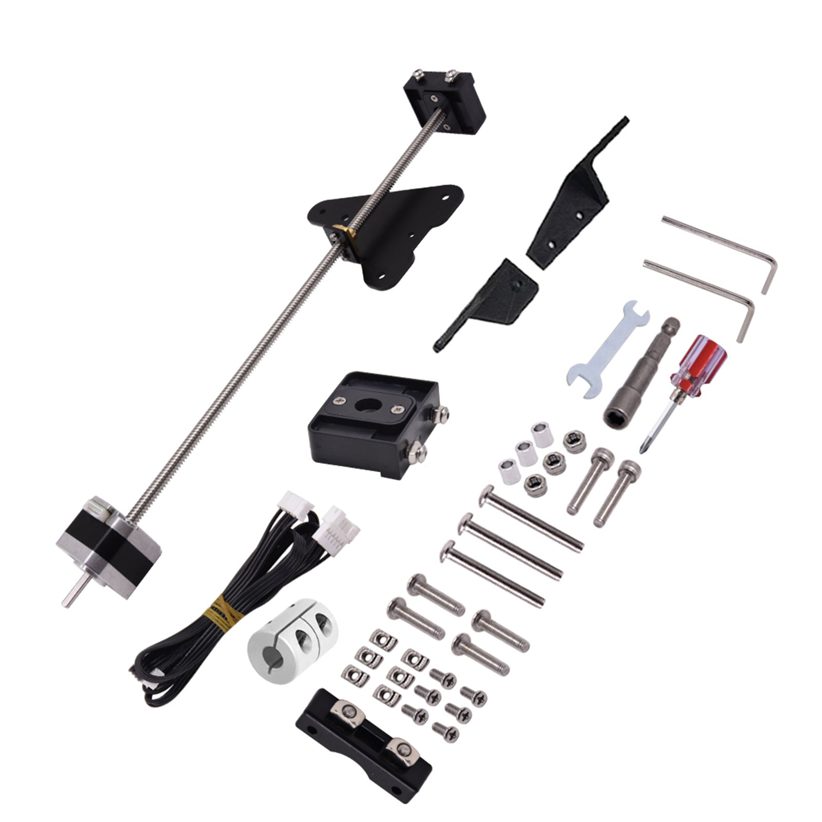 Accessoires d'imprimante 3D Ender-3 V2 3/3S/3pro, Kit de mise à niveau de vis à double axe Z