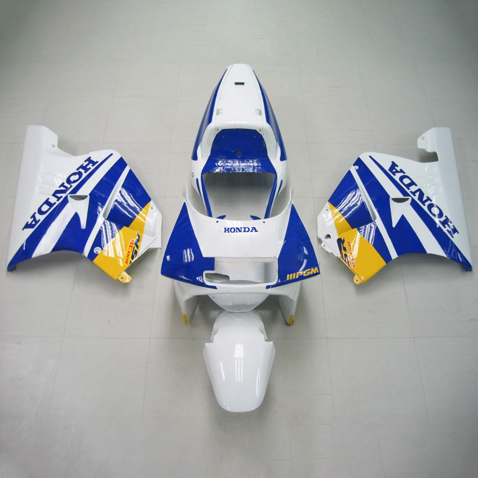 1990-1993 Honda NSR250 PGM-3 Amotopart Injection Fairing Kit Bodywork Plastic ABS #109