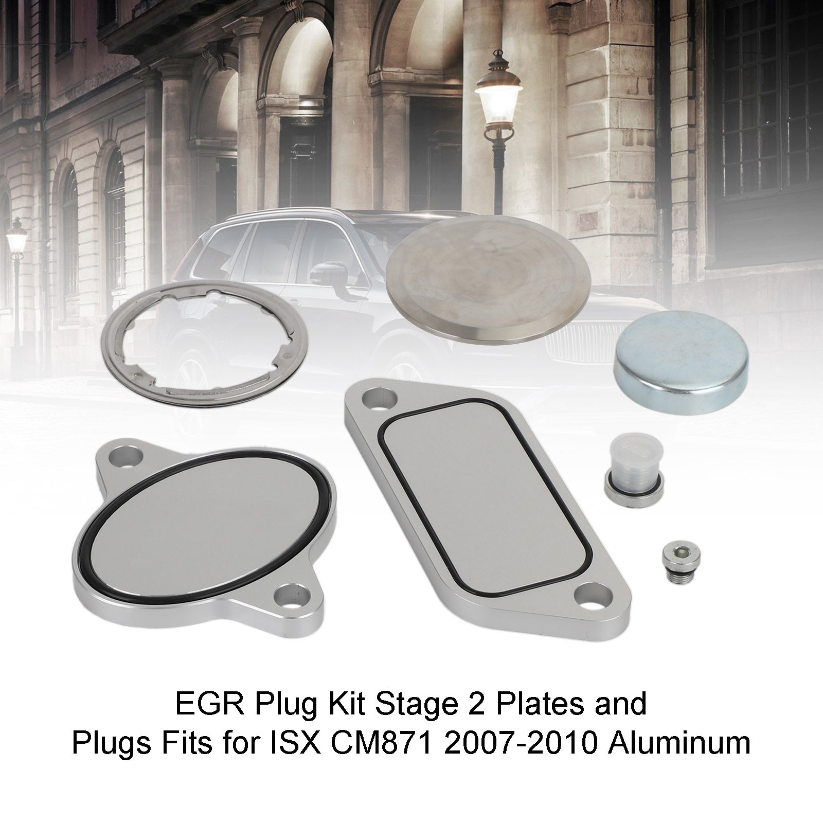 2007-2010 ISX CM871 EGR-plugset Fase 2 Platen en pluggen Aluminium