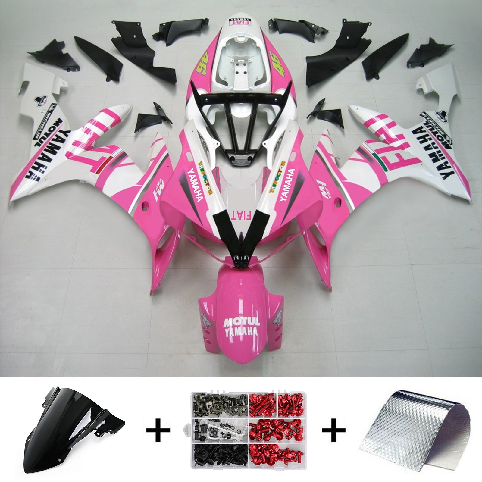 2004-2006 Yamaha YZF 1000 R1 Kit de carénage générique