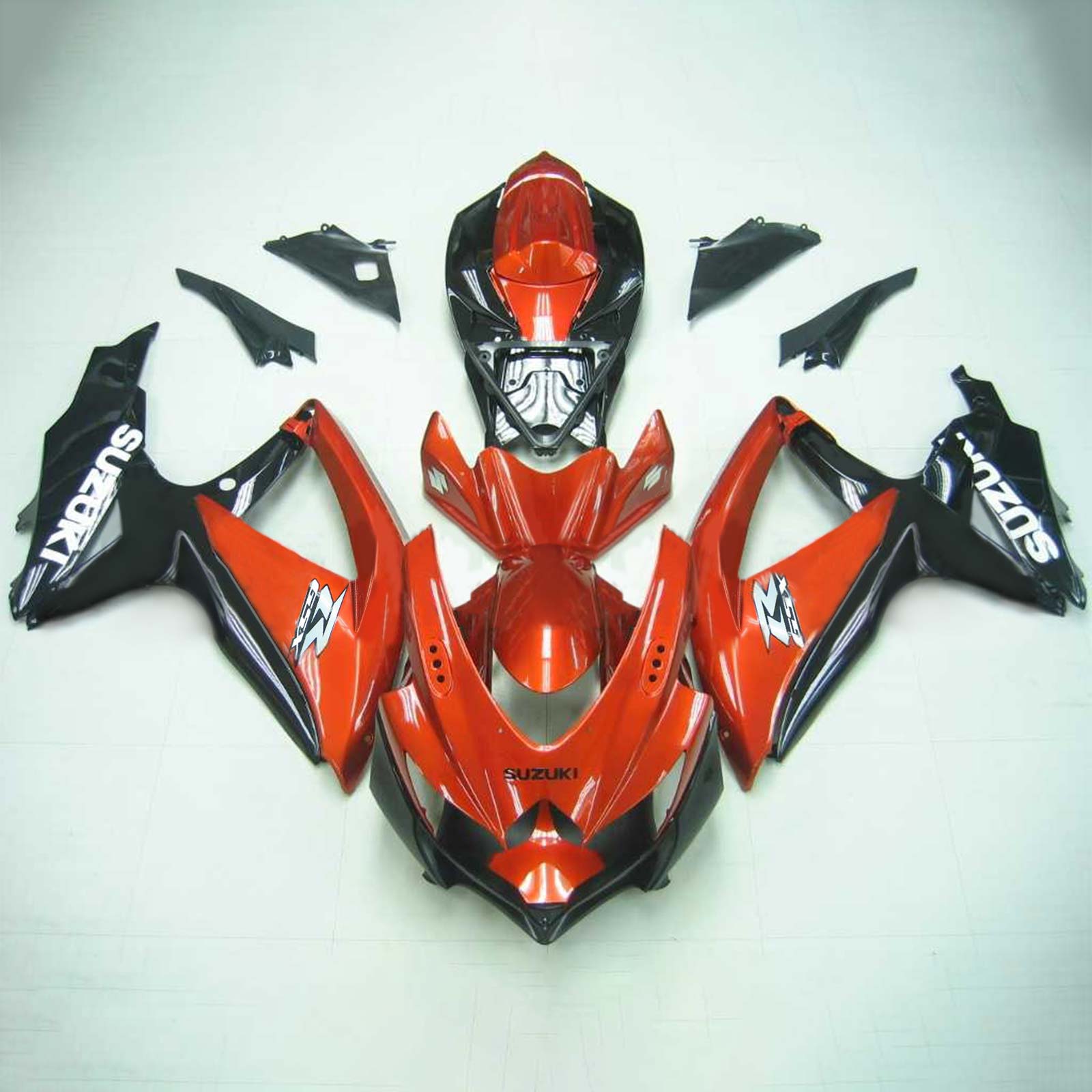 2008-2010 Suzuki GSXR 600/750 K8 Amotopart Injection Fairing Kit Bodywork Plastic ABS #136