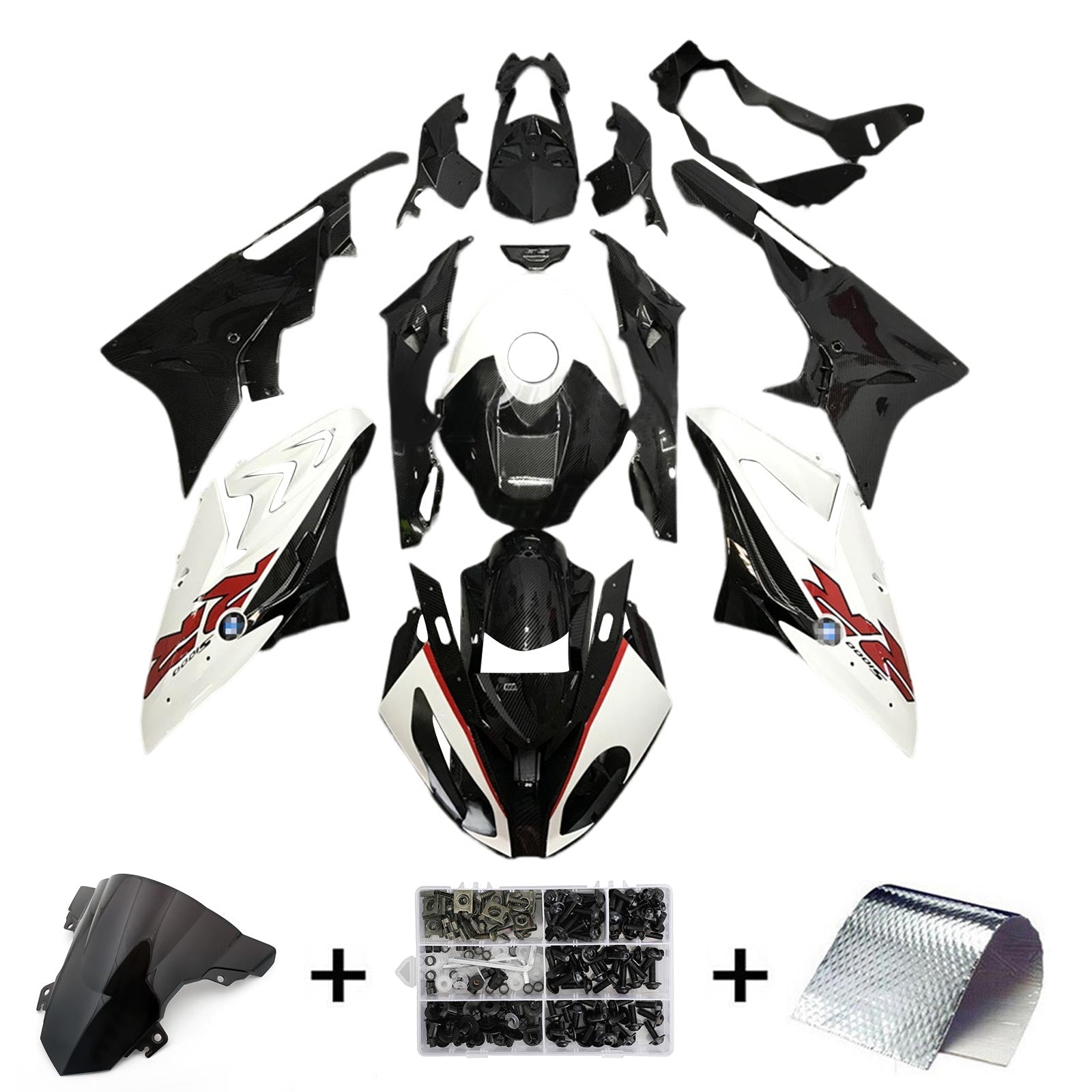 2017-2018 BMW S1000RR Fairing Kit Bodywork Plastic ABS