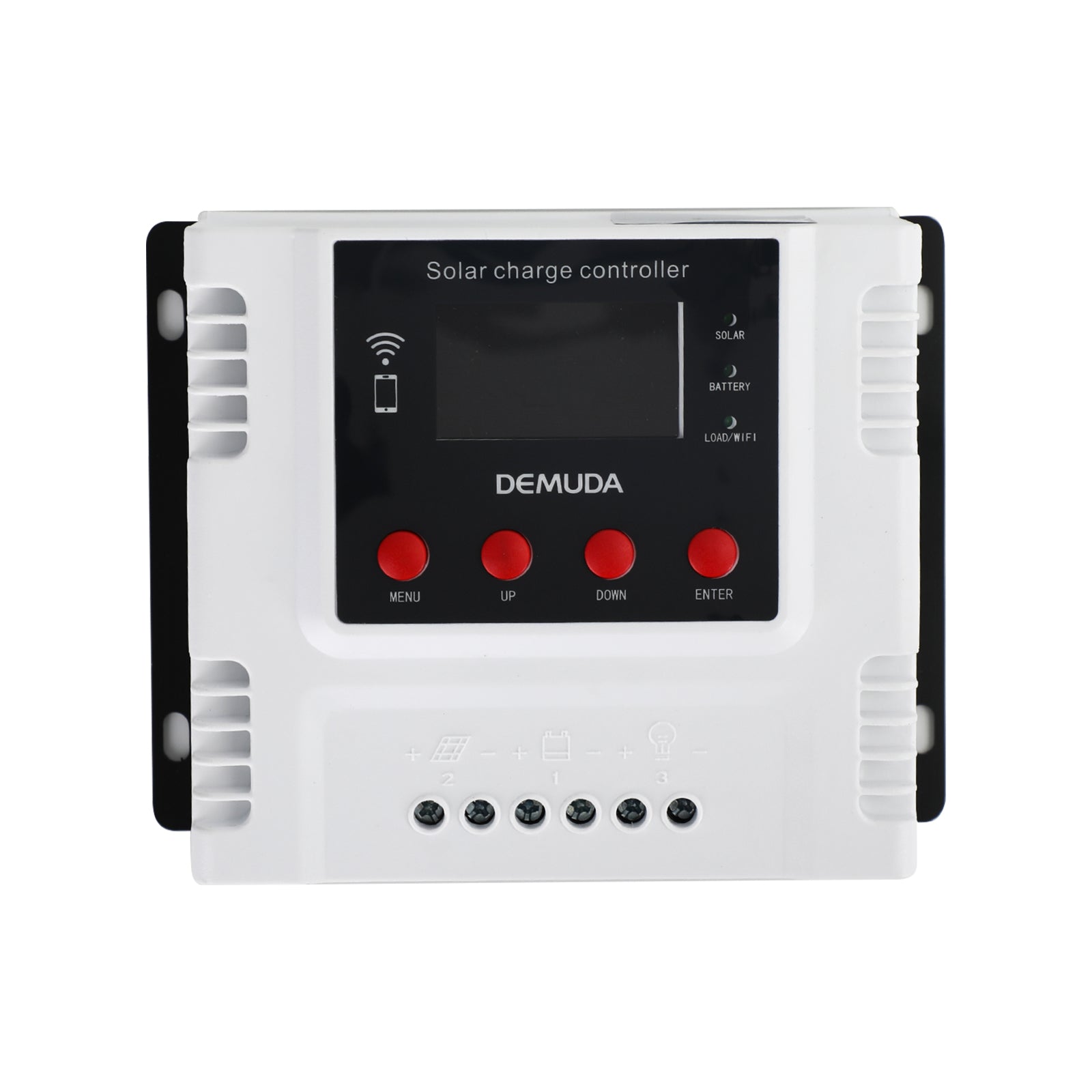 10A-60A 12V 24V 48V zonne-laadregelaar met wifi-monitor PWM LCD-regelaar