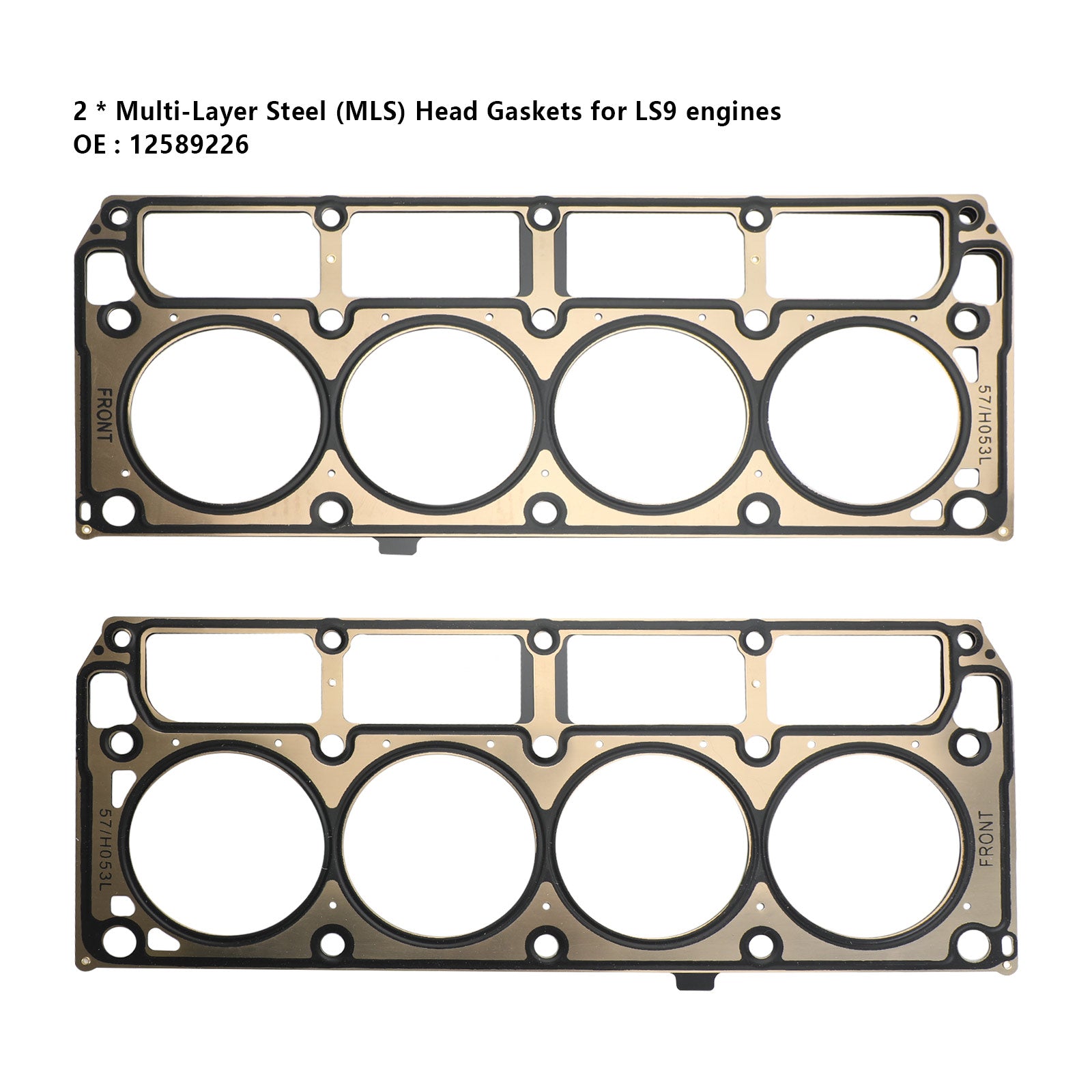 LS Pakkingset Kit & LS9 Koppakkingen Voor GM Chevrolet LS1/LS6/LQ4/LQ9/4.8/5.3/5.7 Generiek