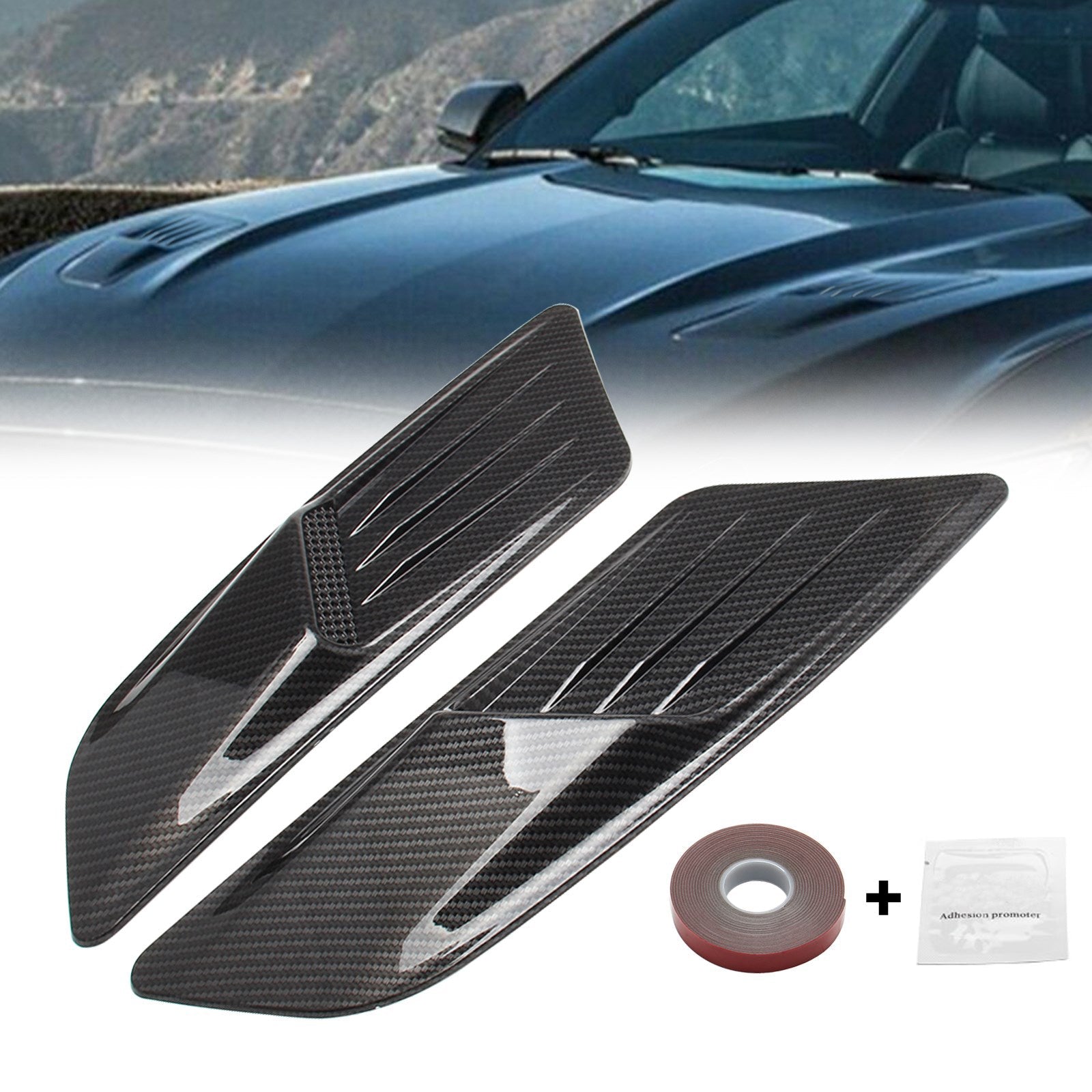 Ford Mustang 2015-2017 Front Hood Air Vent Molding Cover Trim