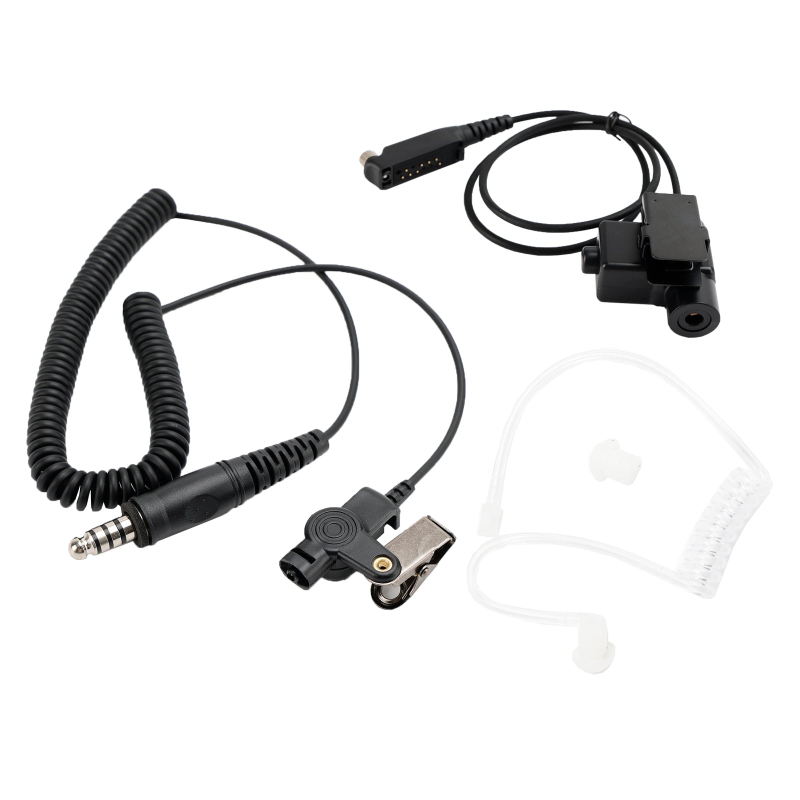 7.1-A3 Enkele Transparante Buis Headset 6-Pin U94 PTT Voor STP8040 STP8080 STP9000