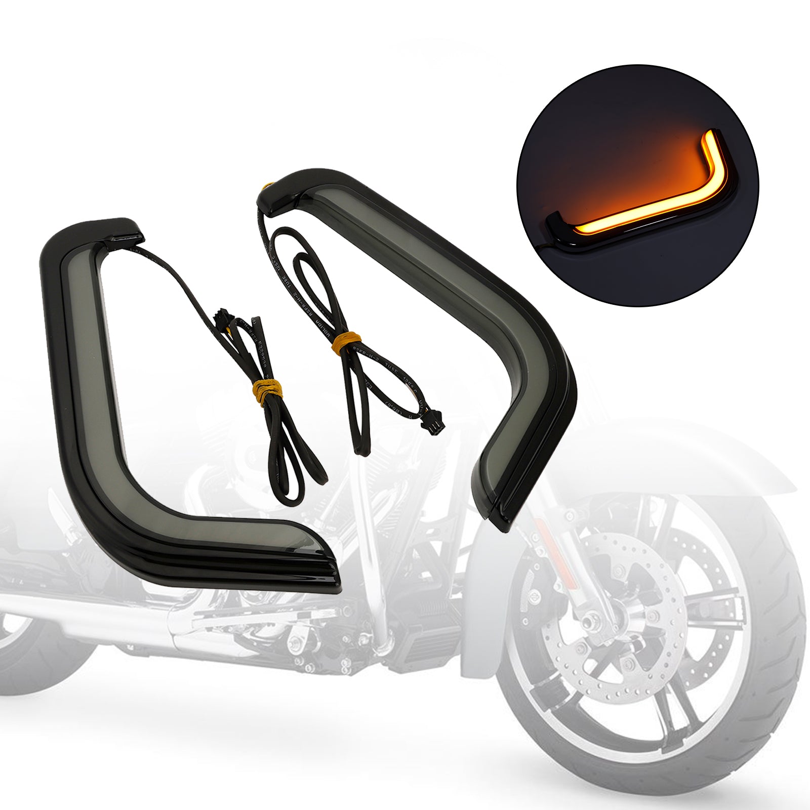 FLHTCU Electra Glide 2006-2013 Kuryakyn Tracer lagere accentverlichting 2956