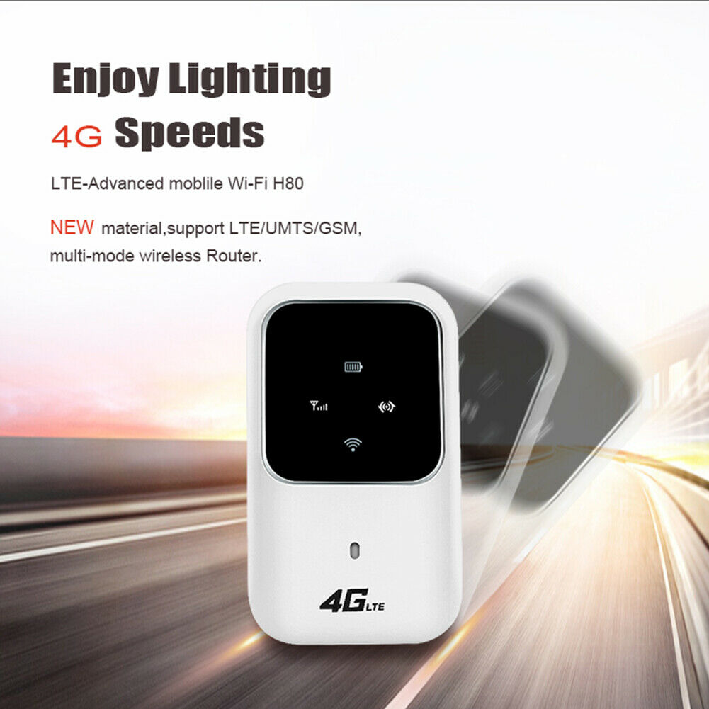 Wireless Unlocked 4G LTE Mobile Portable WiFi Router SIM Card MIFI Modem Hotspot