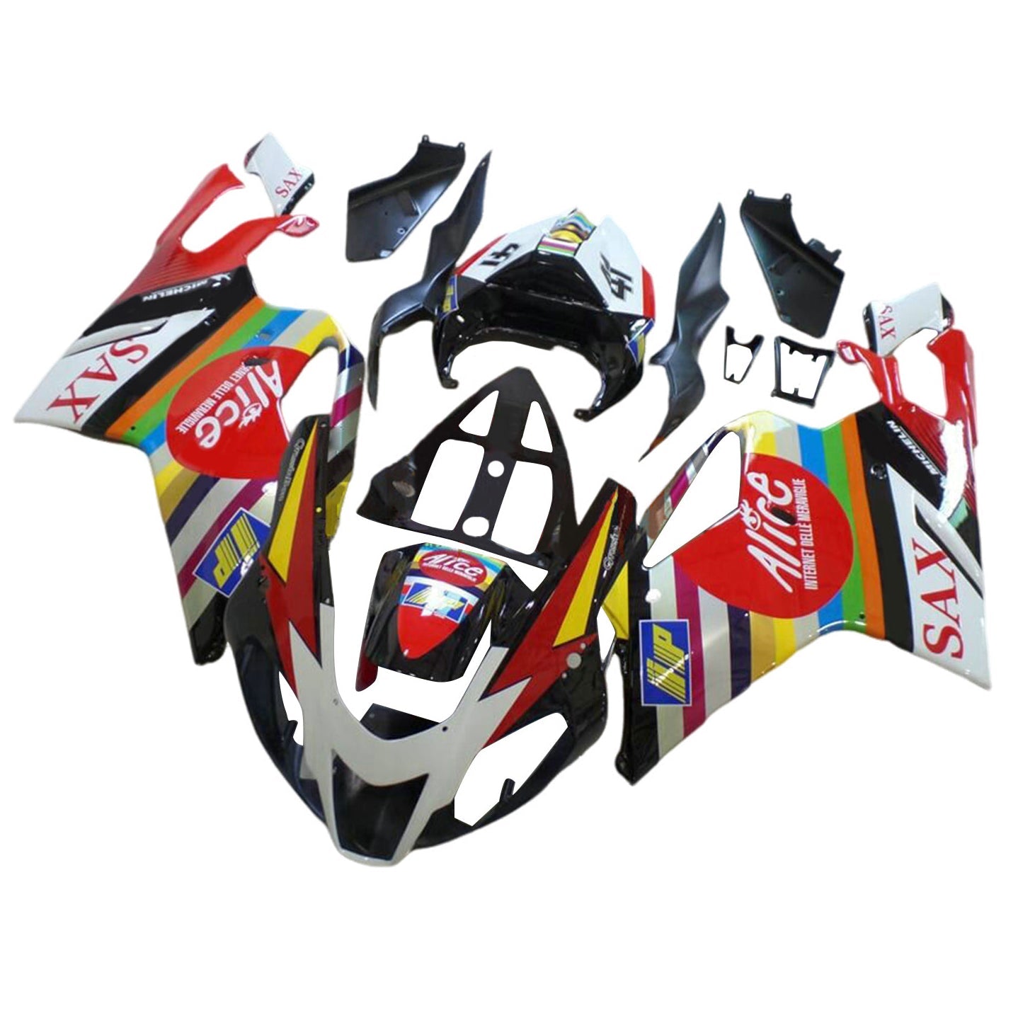 2003-2006 Aprilia RSV1000 Kit carénage carrosserie plastique