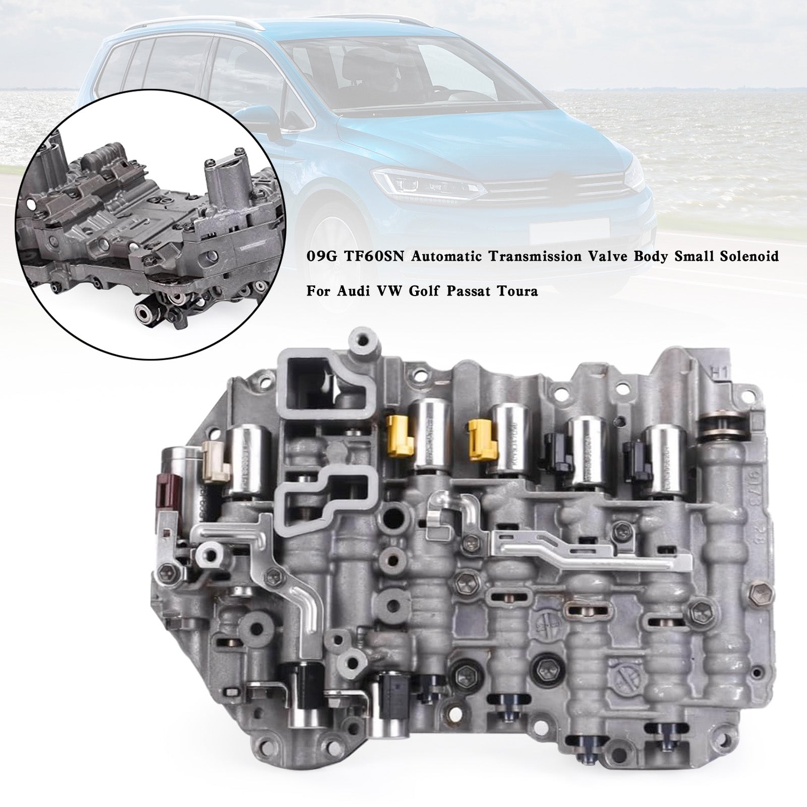 Volkswagen CC 2009-2010 09G TF60SN Automatische transmissieklephuis Kleine solenoïde