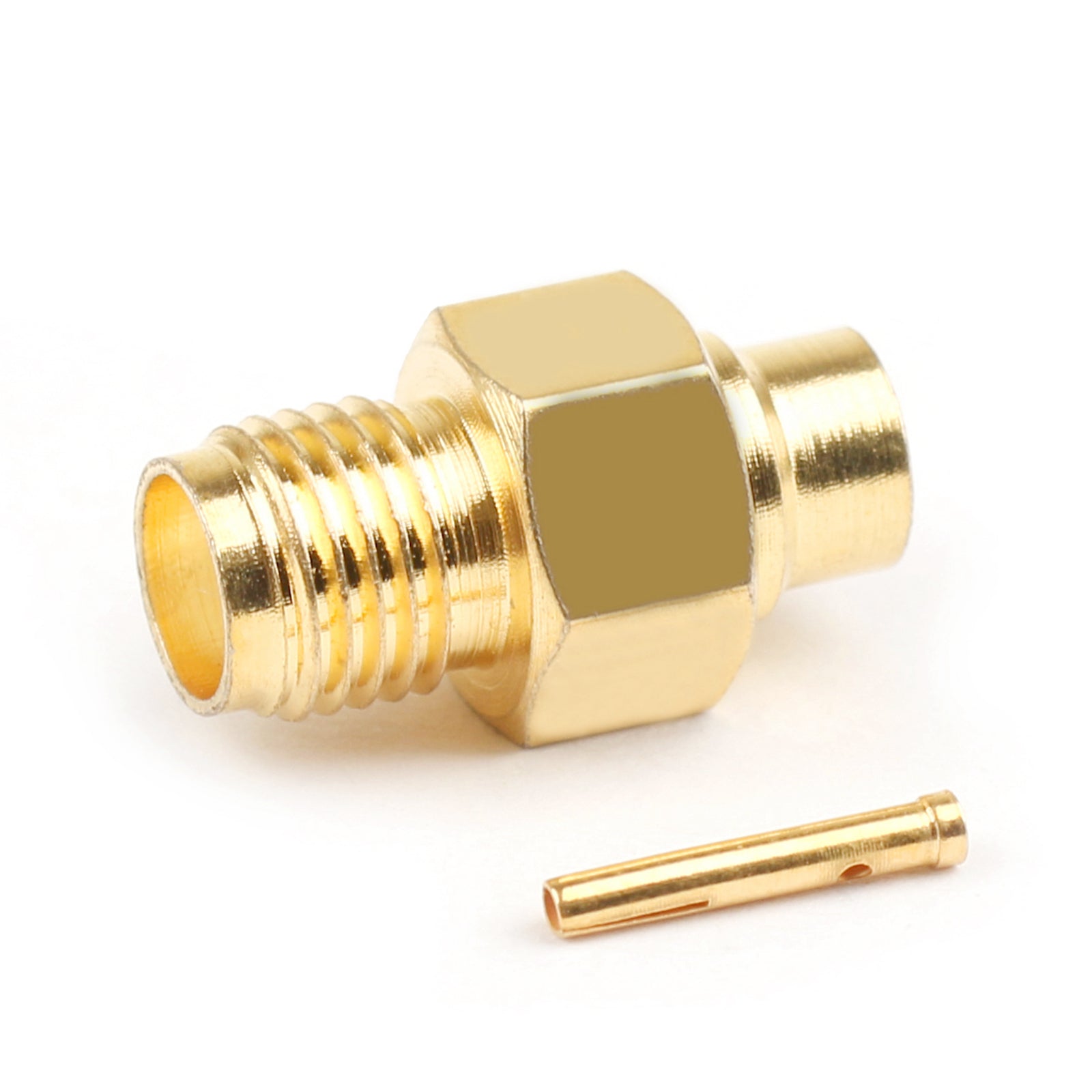 10 stuks SMA Vrouwelijke Jack Soldeer Voor Semi-stijve RG402 0.141 "Kabel RF Connector