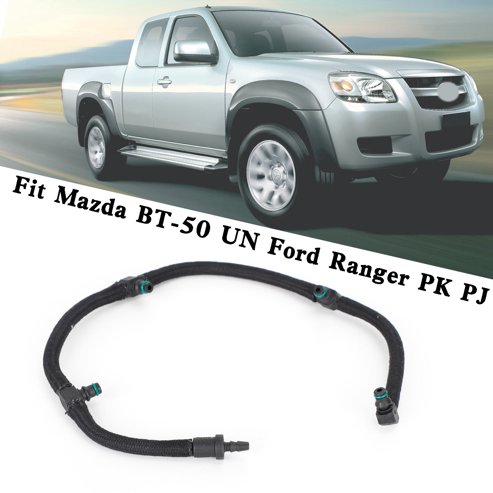 Tuyau de retour d'injecteur de carburant WE011349Y, adapté à Mazda BT-50 UN Ford Ranger PK PJ générique