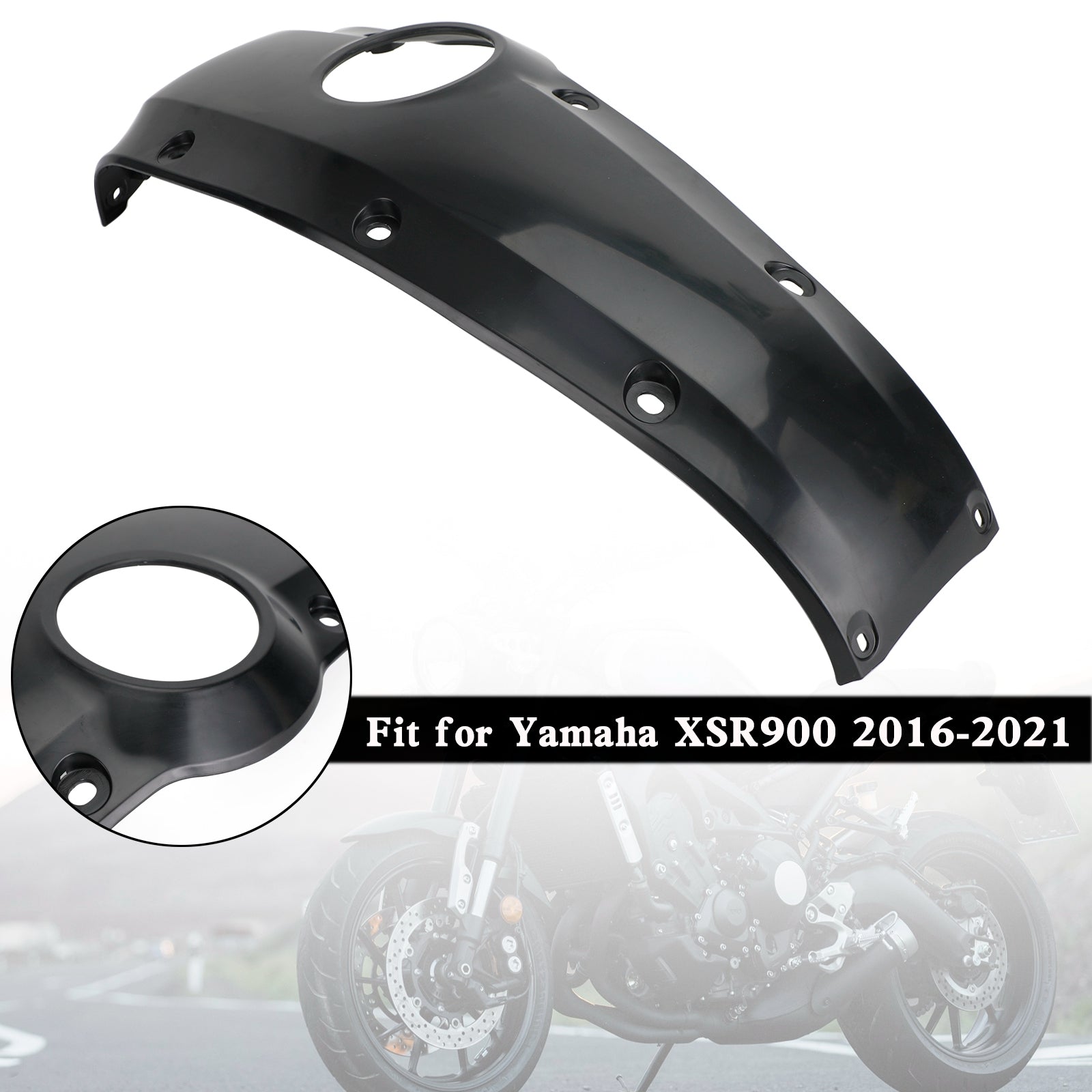 Yamaha XSR900 2016-2021 Bodywork Fairing Injection Molding Unpainted