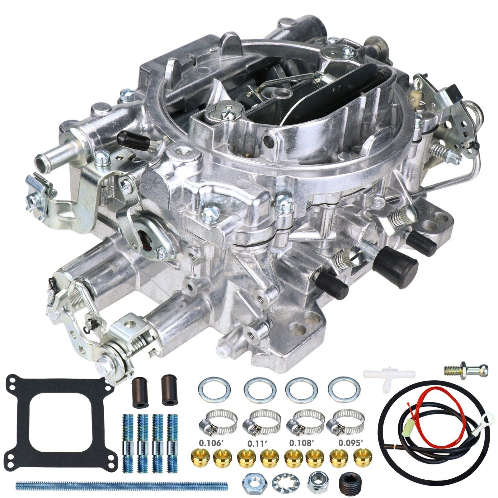 Edelbrock 1405 4-cilinder carburateur Performer handmatige choke 600 CFM met pakking